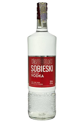 водка sobieski premium 1 л