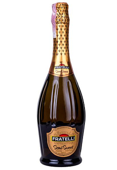 Fratelli Semi Sweet Белое Полусладкое 0.75 л fratelli semi sweet белое полусладкое 0.75 л