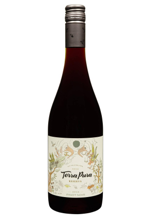 Terra Pura Pinot Noir Reserva 2022 Красное Сухое 0.75 л  фото Terra Pura Pinot Noir Reserva 2022 Красное Сухое 0.75 л