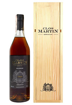 Арманьяк Clos Martin Vintage 1964 0.7 л арманьяк clos martin vintage 1964 0.7 л
