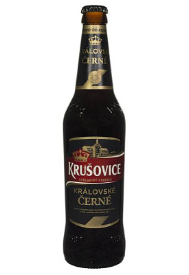 пиво krusovice cerne 3,8% темное 0.5 л