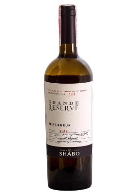 shabo тельти курук grande reserve белое сухое 0.75 л