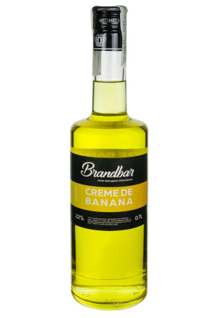 Ликер Brandbar Creme de Banana 0.7 л фото Ликер Brandbar Creme de Banana 0.7 л