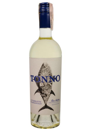 Mare Magnum Tonno Cataratto-Chardonnay Organic Белое Сухое 0.75л