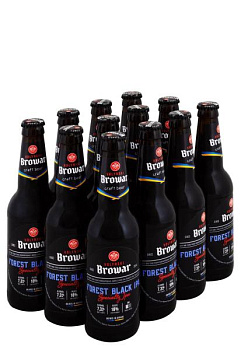 Упаковка Пиво Forest Black IPA  ( темное н/ф 7,3% 0.35 л 12 шт ) упаковка пиво forest black ipa  ( темное н/ф 7,3% 0.35 л 12 шт )