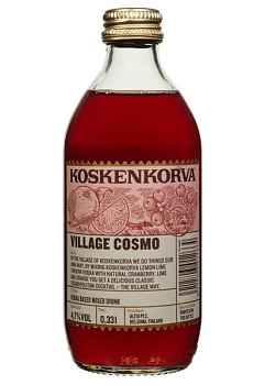 Напій Koskenkorva Village Cosmo Cocktail 0.33 л напиток koskenkorva village cosmo cocktail 0.33 л