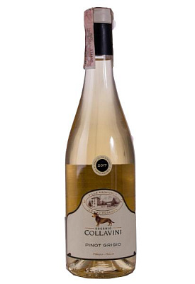 collavini pinot grigio friuli venezia giulia doc 0.75 л