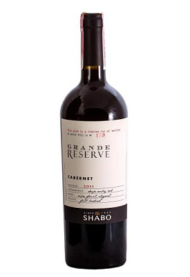 shabo каберне grande reserve красное сухое 0.75 л