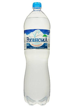 Вода артезианская Роганська природная с/газ 1.5 л вода артезианская роганська природная с/газ 1.5 л