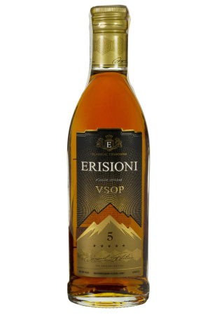 Коньяк Erisioni 5 лет 0.25 л фото Коньяк Erisioni 5 лет 0.25 л
