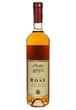 Plantaze Crnogorski Rose Розовое Сухое 0.75 л