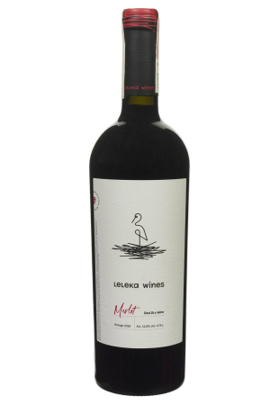 Leleka Wines Merlot Красное Сухое 0.75 л