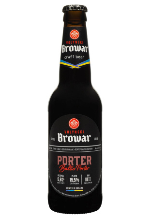 Пиво Porter темное н/ф 5,8% 0.35 л