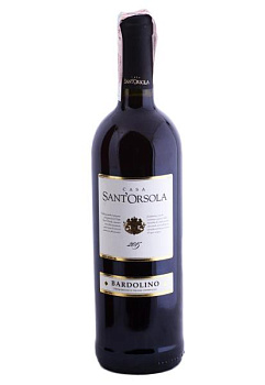 Sant'Orsola Bardolino Червоне Сухе 0.75 л sant'orsola bardolino красное сухое 0.75 л
