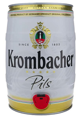 пиво krombacher pils 5 л