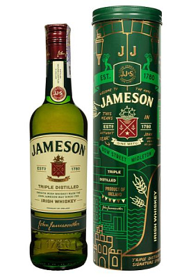 виски jameson в тубусе 0.7 л