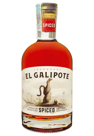 Напиток Алкогольный El Galipote Spiced 0.7 л 