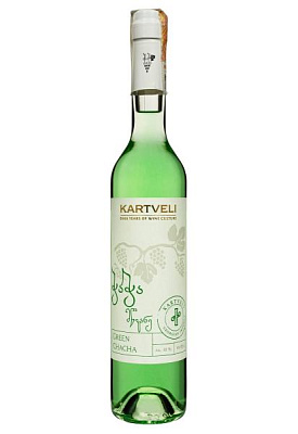 чача виноградная kartveli chacha green 0.5 л