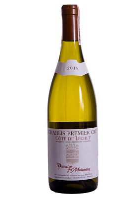 domaine des malandes chablis 1er cru cote de lechet 2019 0.75 л