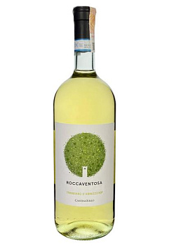 Rocca VentosaTrebbiano D`Abruzzo DOP Белое Сухое 1.5 л rocca ventosatrebbiano d`abruzzo dop белое сухое 1.5 л