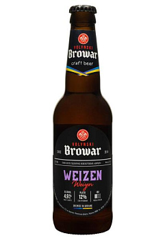 Пиво Weizen светлое н/ф 4,9% 0.35 л пиво weizen светлое н/ф 4,9% 0.35 л