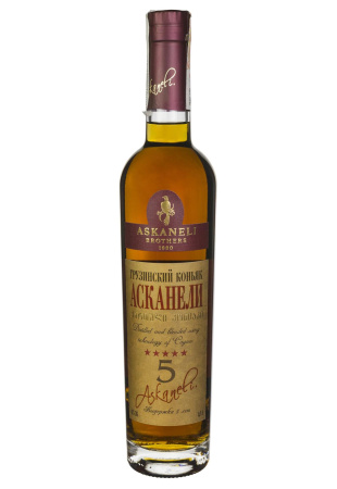 Коньяк Асканели 5 лет 0.5 л
