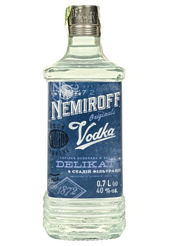 Горілка Nemiroff Делікат М'яка 0.7 л водка nemiroff деликат мягкая 0.7 л