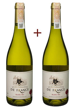 Набор вина Chevalier de France Blanc Sec Белое Сухое 0.75 (набор 2 х 0.75 л) набор вина chevalier de france blanc sec белое сухое 0.75 (набор 2 х 0.75 л)