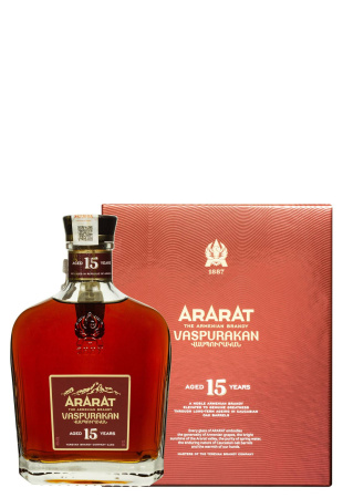 Бренди АрАрАт Васпуракан 15 лет 0.5 л