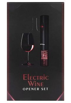 подарочный набор электроштопор uncle viner black edition g106