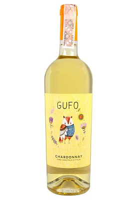 gufo chardonnay белое сухое 0.75 л