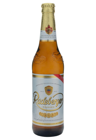 Пиво Radeberger 4,8% 0.5 л фото Пиво Radeberger 4,8% 0.5 л