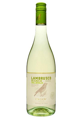 civ&civ lambrusco dell'emilia bianco amabile белое полусладкое 0.75 л 