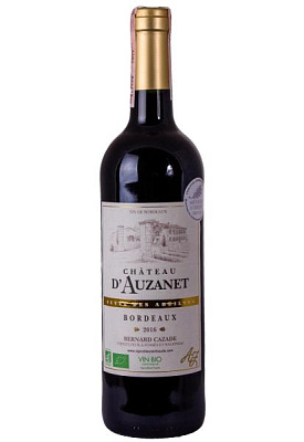 chateau d'auzanet cuvee des abeilles 2016 красное 0.75 л