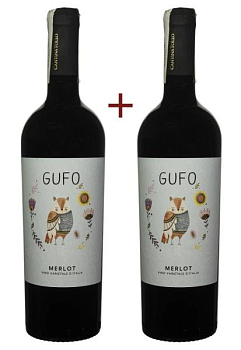 Набор вина Gufo Merlot Красное Сухое NEW 0.75 (набор 2 х 0.75 л) набор вина gufo merlot красное сухое new 0.75 (набор 2 х 0.75 л)