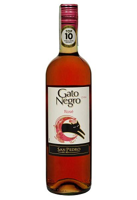 gato negro rose розовое сухое 0.75 л