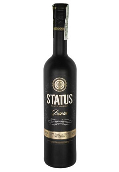 Водка Status Reserve Black 0.5 л водка status reserve black 0.5 л