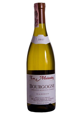 domaine des malandes bourgogne blanc 2017 белое сухое 0.75 л