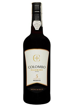 Colombo Madeira Medium Rich Reserve 5 YO Кріплене Біле Напівсолодке 0.75 л colombo madeira medium rich reserve 5 yo крепленое белое полусладкое 0.75 л