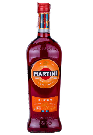 Вермут Martini Fiero Красный Сладкий 0.75 л