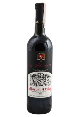 Alazani Valley red Красное Полусладкое 0.75 л