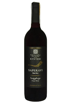 Kveteri Saperavi Красное Сухое 0.75 л kveteri saperavi красное сухое 0.75 л