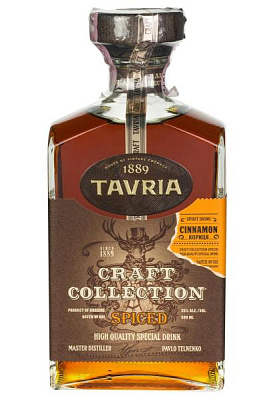 коньяк tavria craft collection spiced 0.5 л