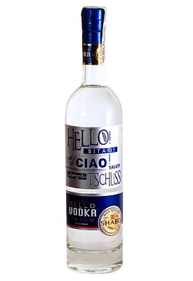 водка shabo hello premium vodka 0.5 л