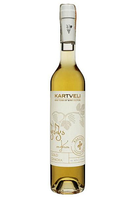 чача виноградная kartveli chacha gold 0.5 л