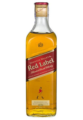 виски johnnie walker red label 0.5 л