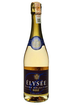 Elysee Cuvee Selection Rose Demi-Sec Рожеве Напівсухе 0.75 л elysee cuvee selection rose demi-sec розовое полусухое 0.75 л