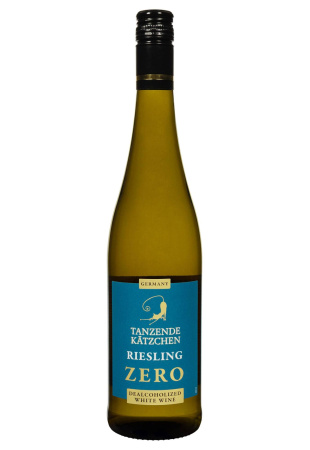 Tanzende Katzchen Riesling б/а 0% Белое Полусладкое 0.75 л  фото Tanzende Katzchen Riesling б/а 0% Белое Полусладкое 0.75 л