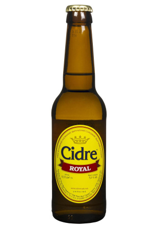 Сидр Royal Fruit Яблочный с грушей Полусладкий 0.33 л