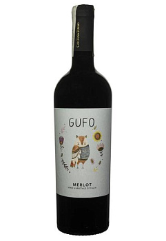 Gufo Merlot Красное Сухое NEW 0.75 л gufo merlot красное сухое new 0.75 л